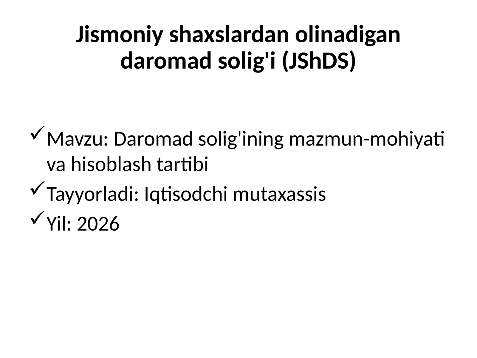 Daromad solig'i