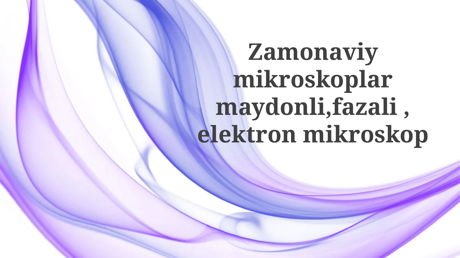 Elektron Mikroskopiyasi: Printsiplari va Qo'llanilishi