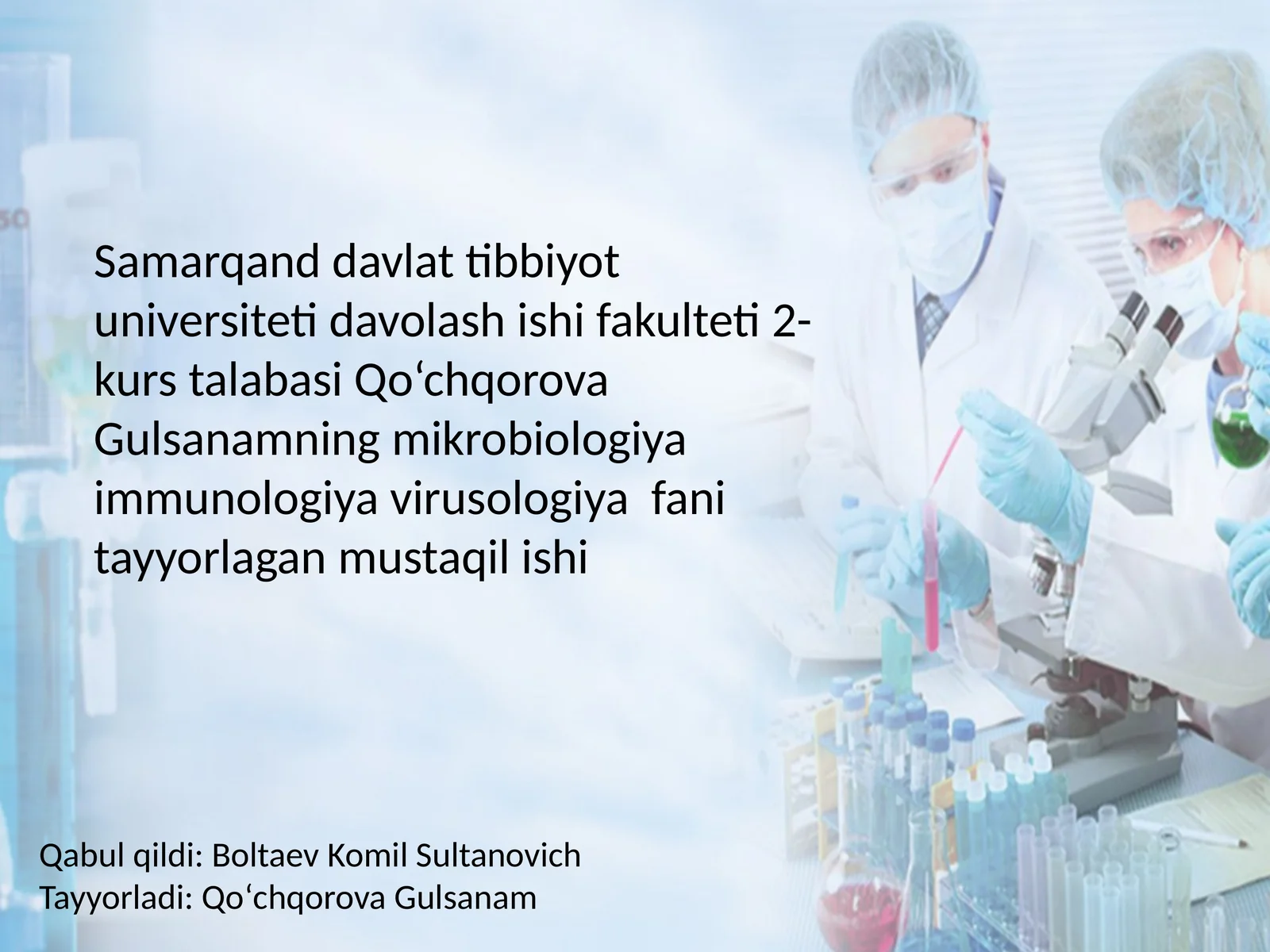 Immunoferment analiz usuli (IFA).Monoklonar antitelolarni olish.