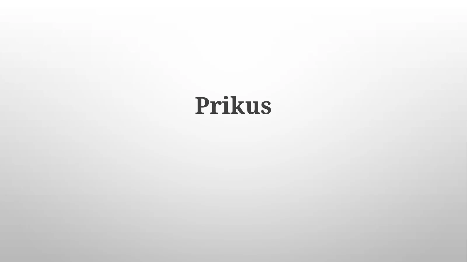 Prikus