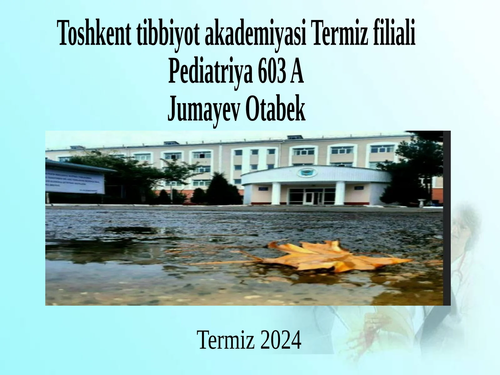 Zamonaviy o'q-dorilarning halokatli ta'sirining xususiyatlari