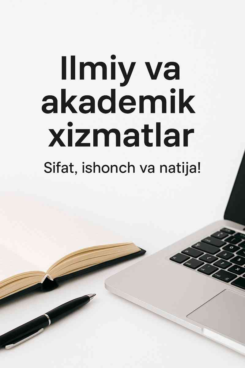 Ilmiy tadqiqod ishlari