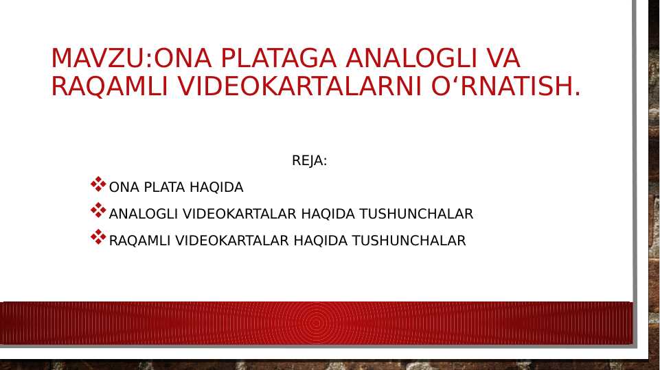 Product slide 1
