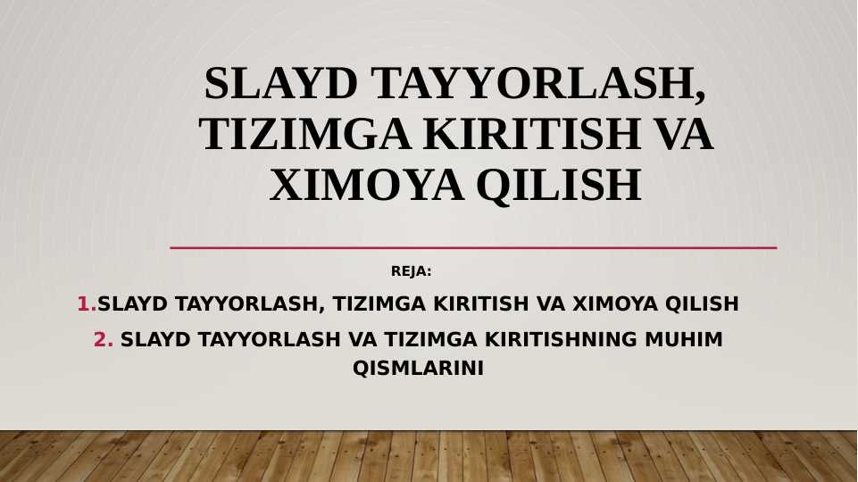 Product slide 1