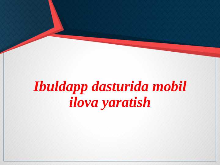 Product slide 1