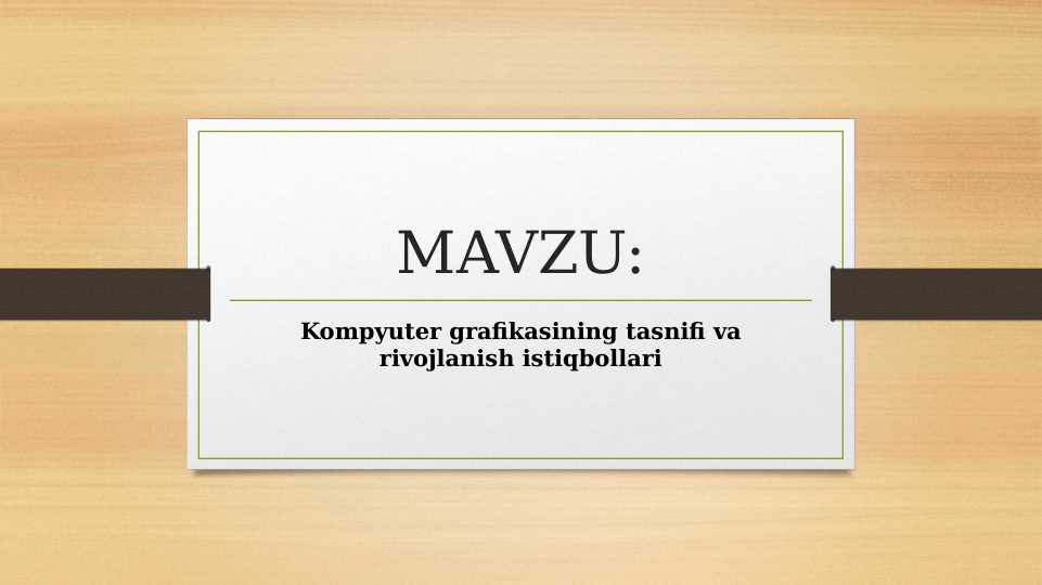 Product slide 1
