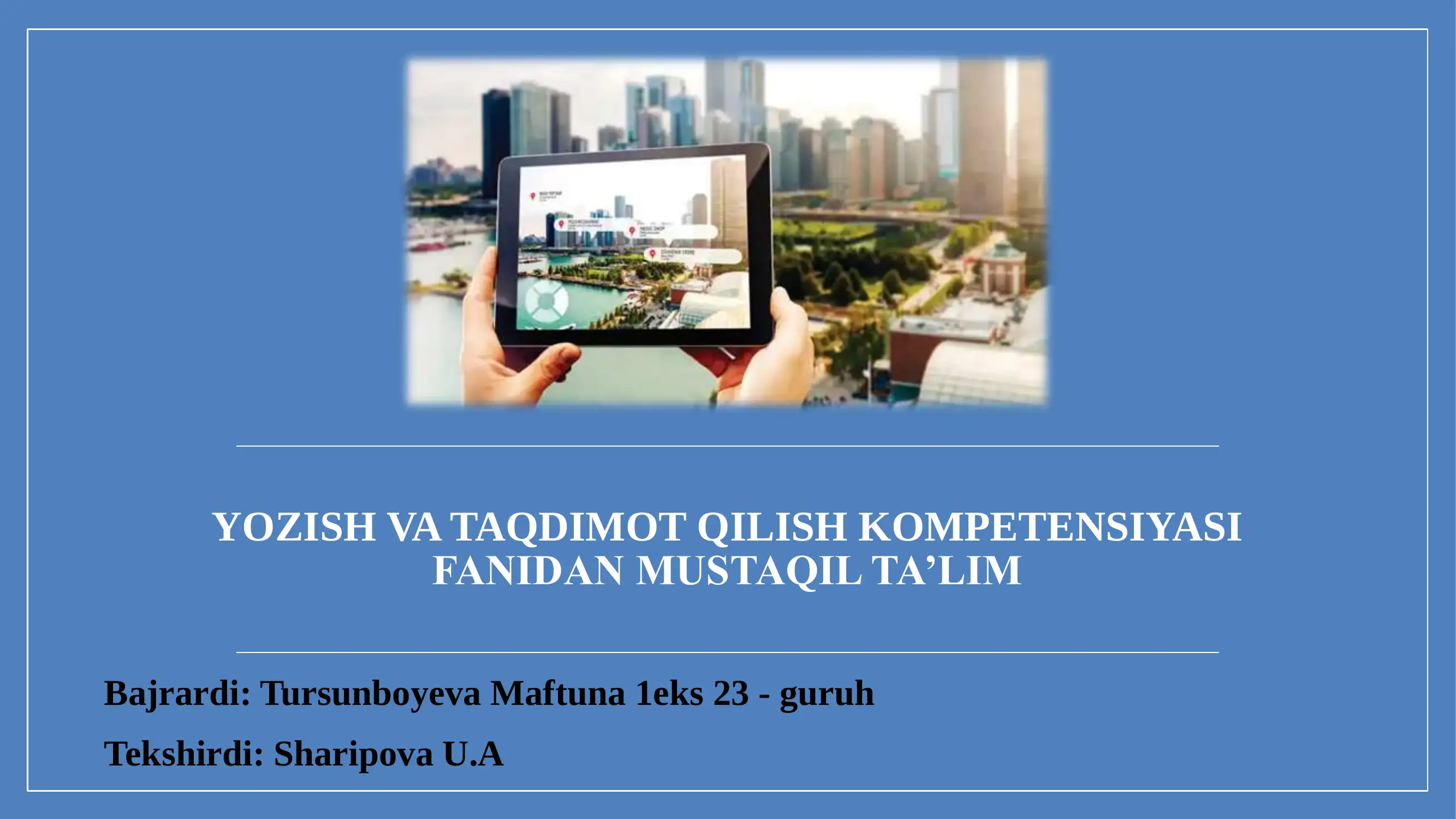 Product slide 1