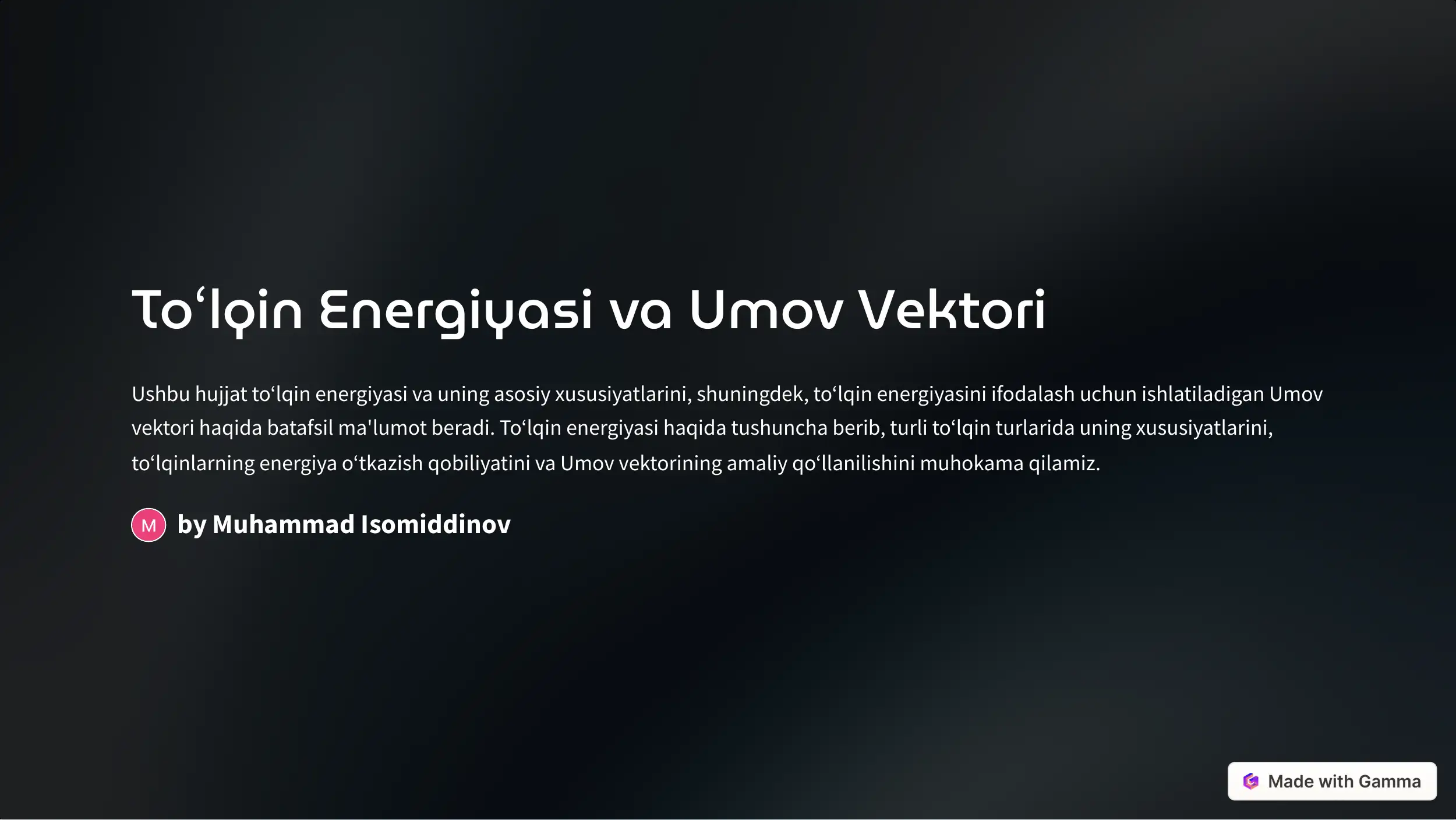 Product slide 1