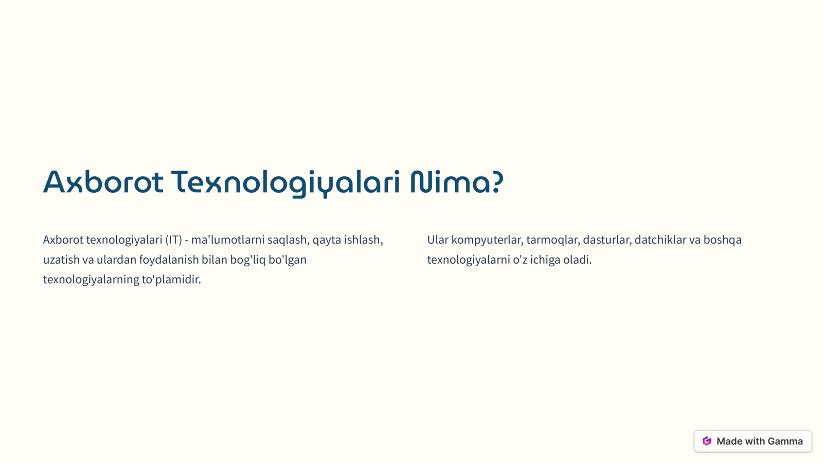 Product slide 2