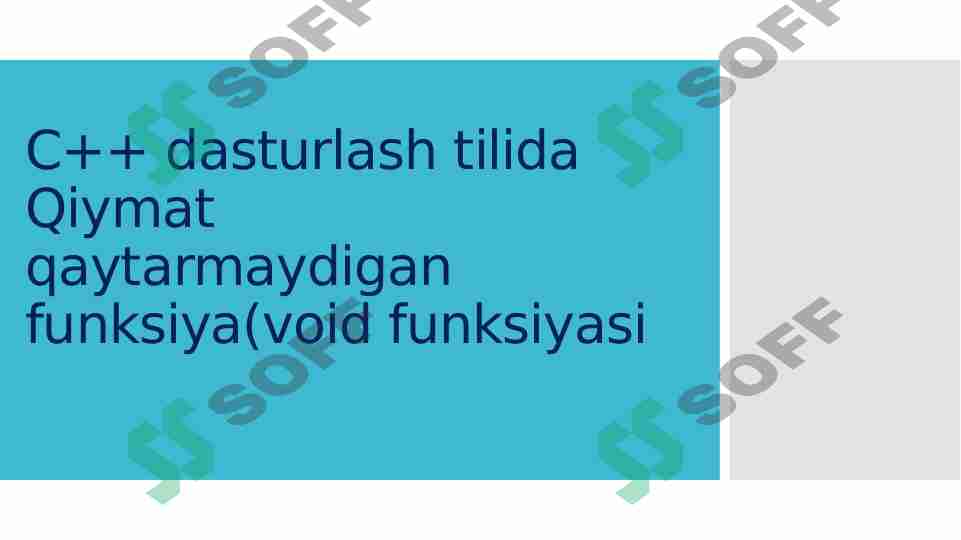 Product slide 1