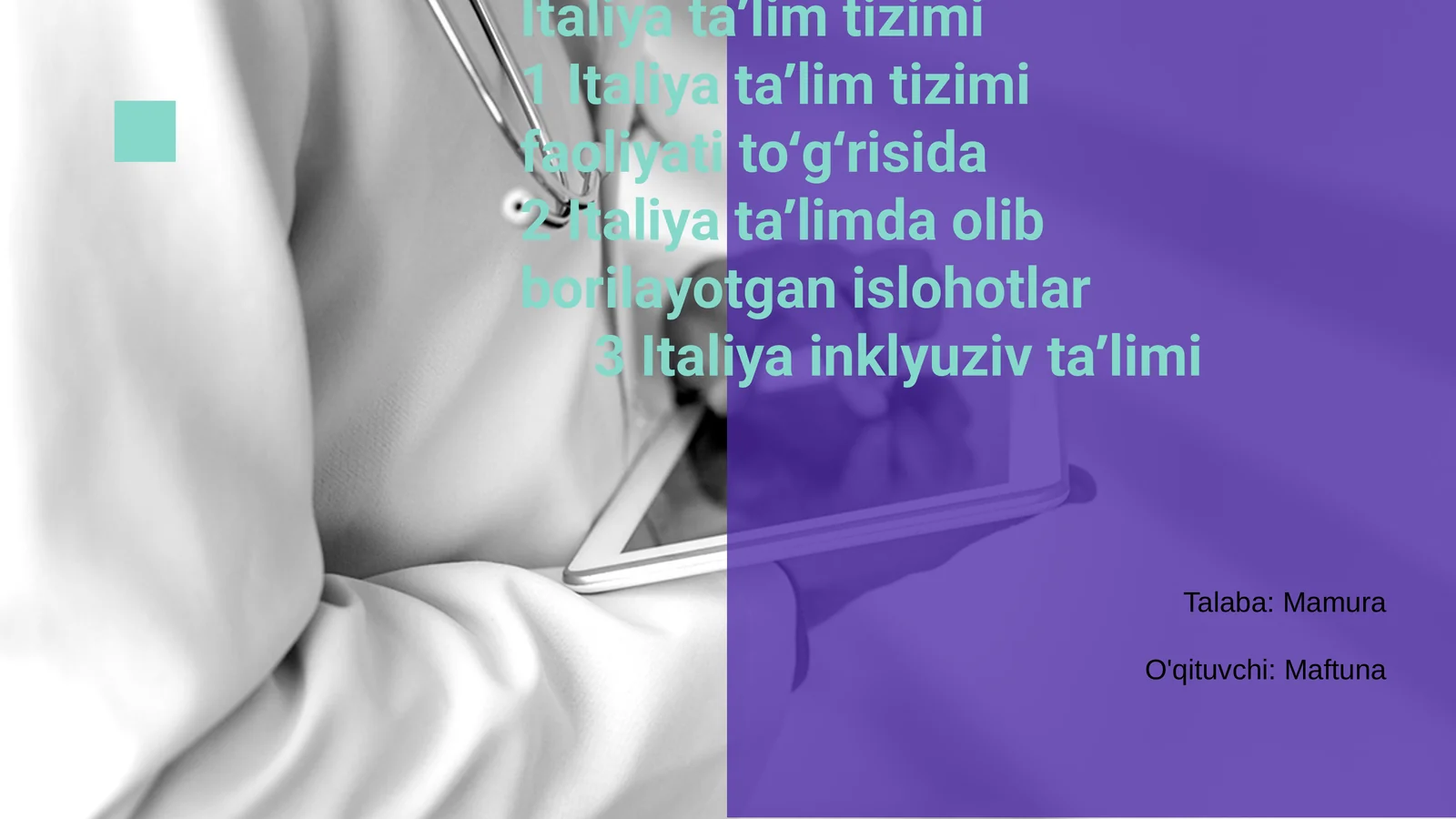 Product slide 1