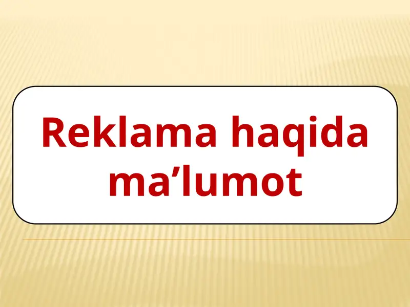 Product slide 1