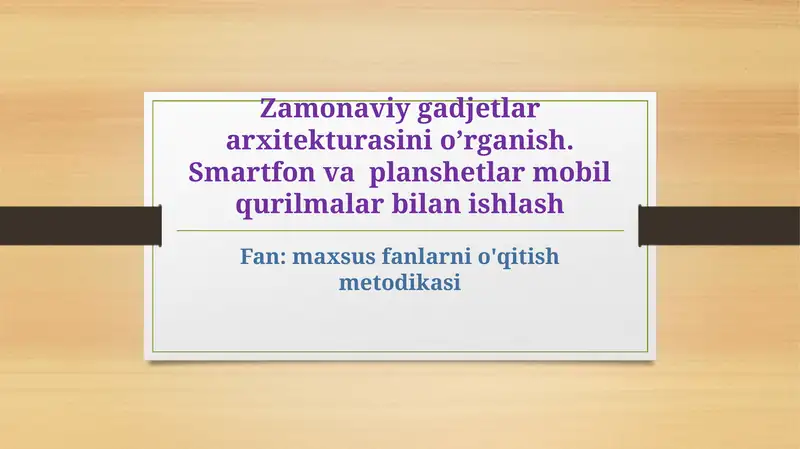 Product slide 1
