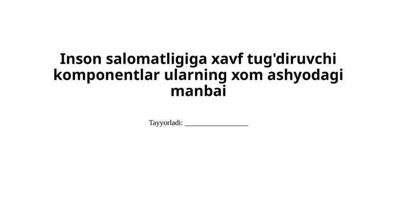 Product slide 1