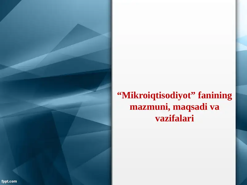 Product slide 1
