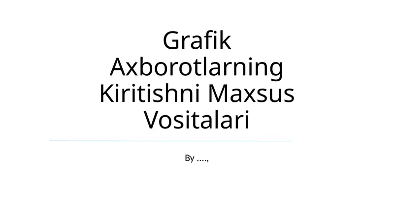 Product slide 1
