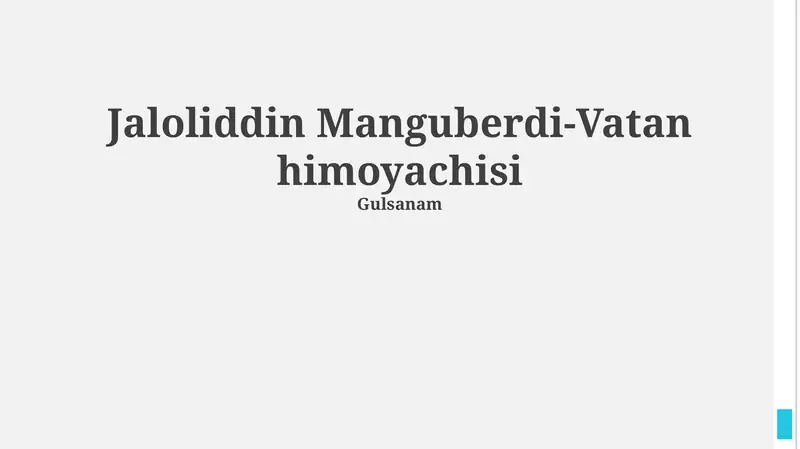 Product slide 1