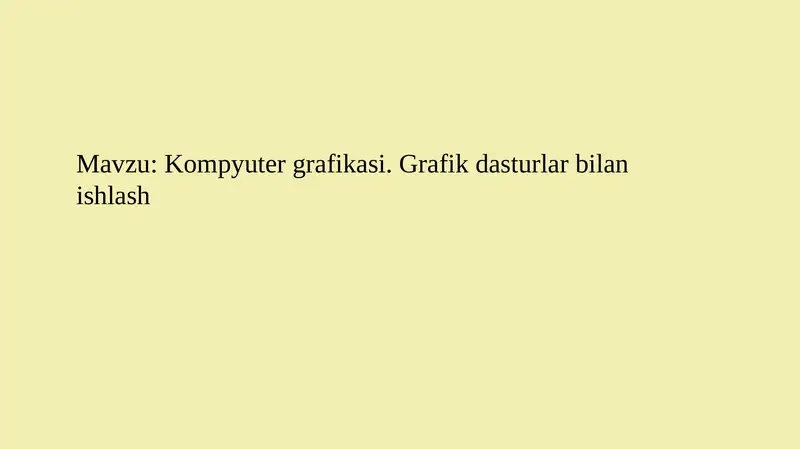 Product slide 1