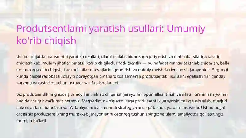Product slide 1