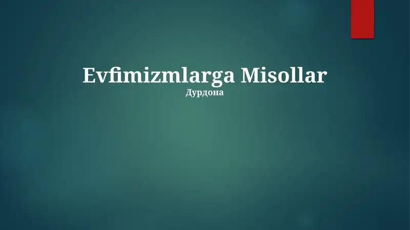 Product slide 1