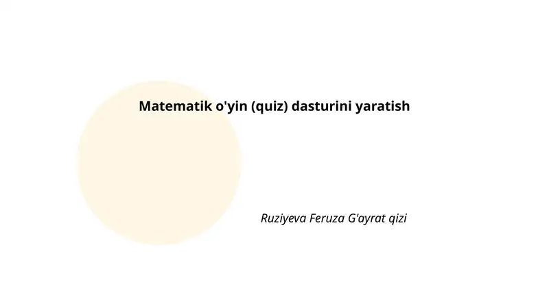 Product slide 1