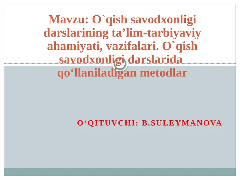 Product slide 1