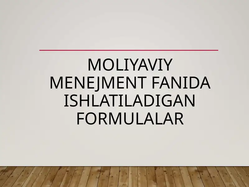 Product slide 1