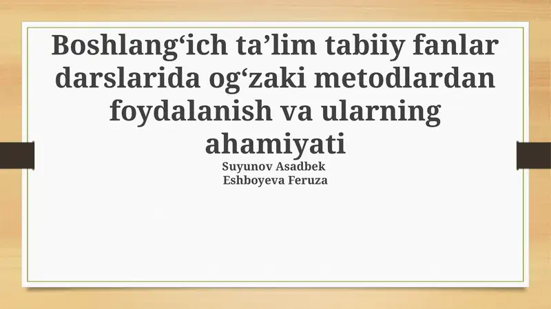 Product slide 1