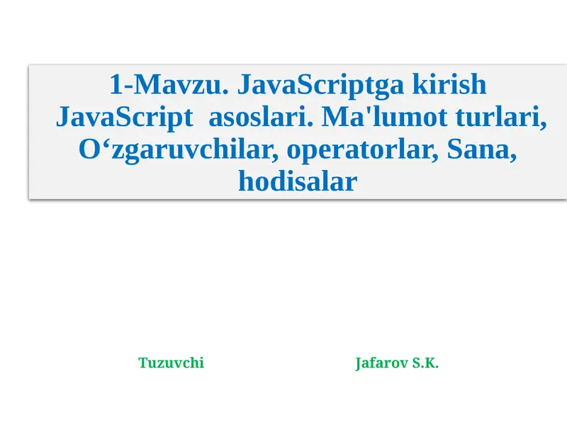 Product slide 1