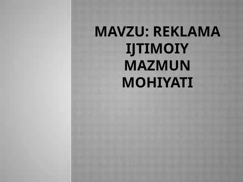 Product slide 1