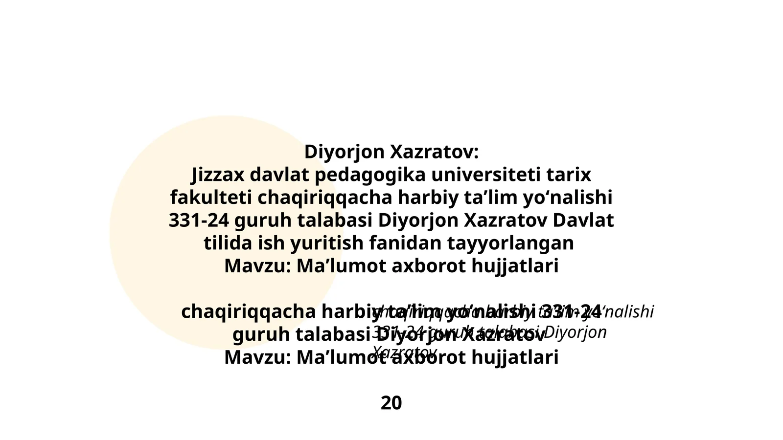 Product slide 1