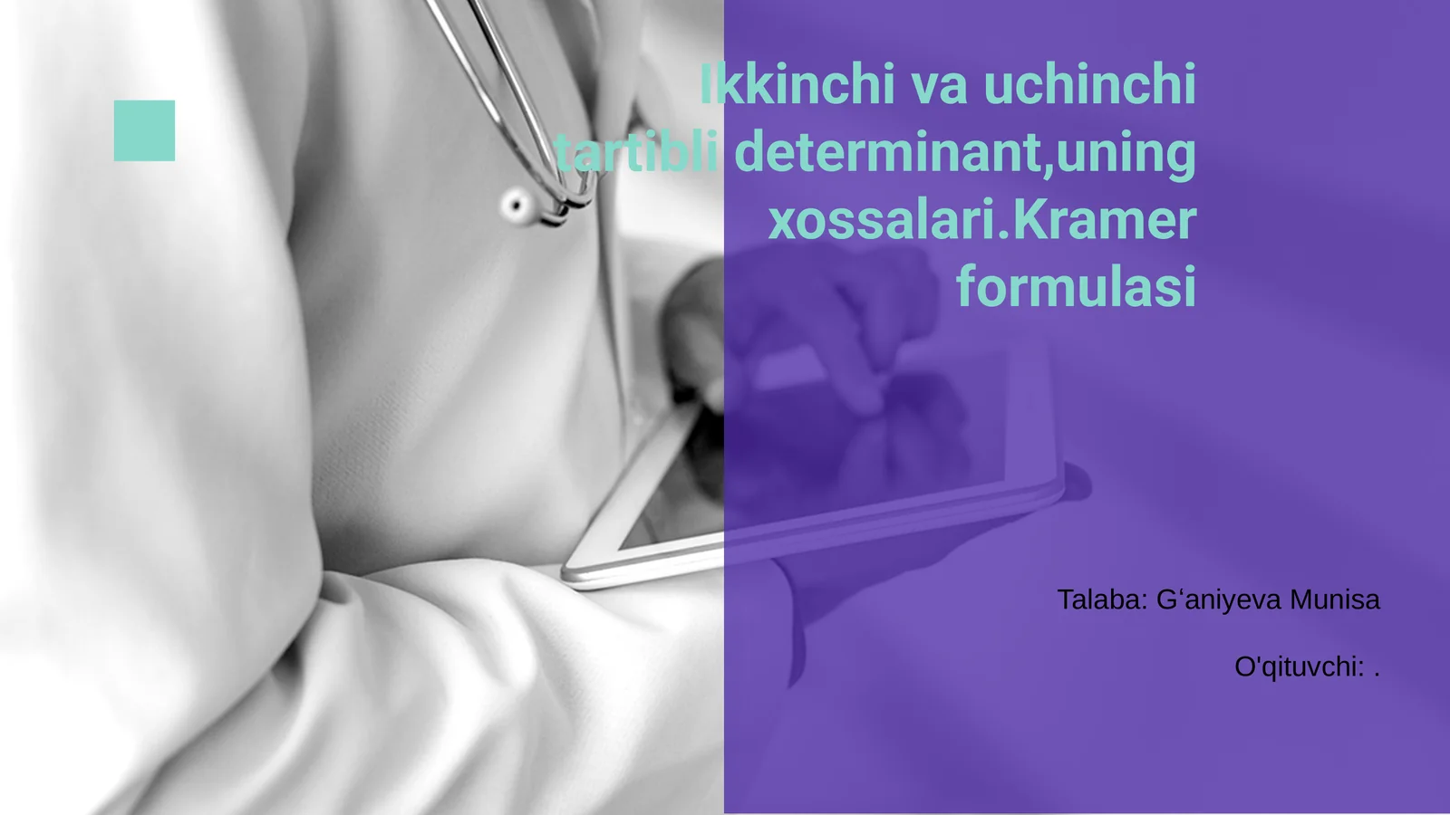 Product slide 1