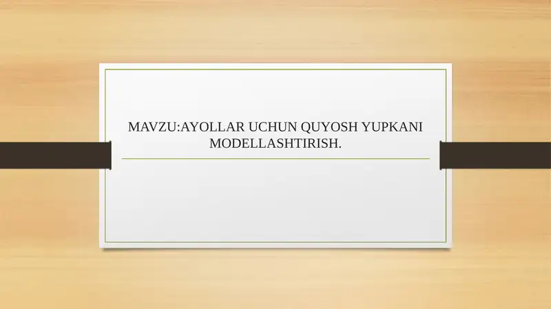 Product slide 1