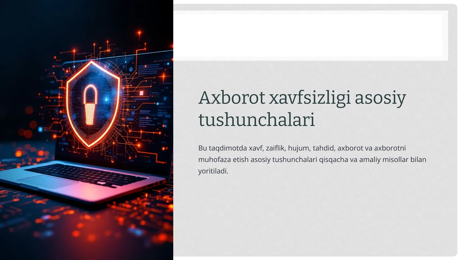 Product slide 1