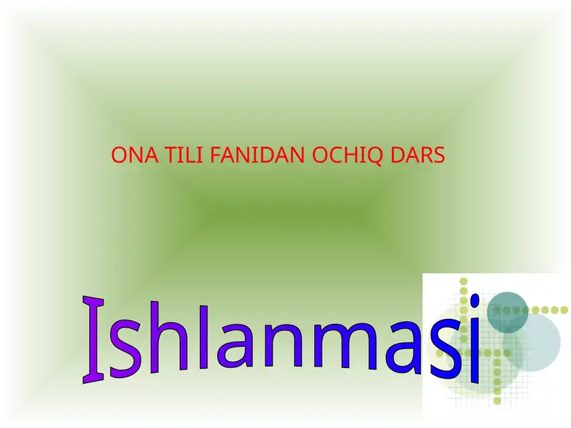 Product slide 1