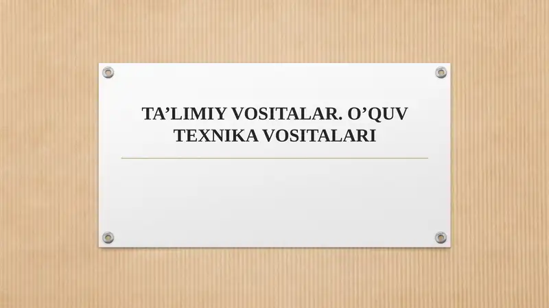 Product slide 1