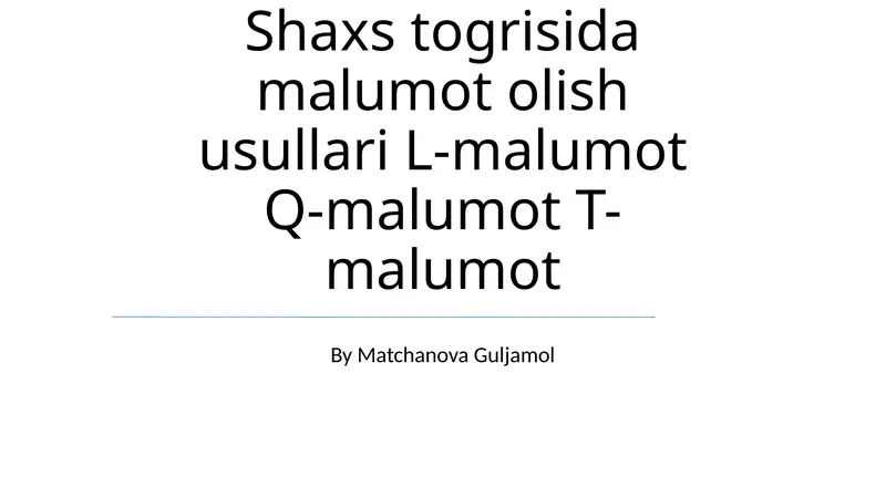 Product slide 1