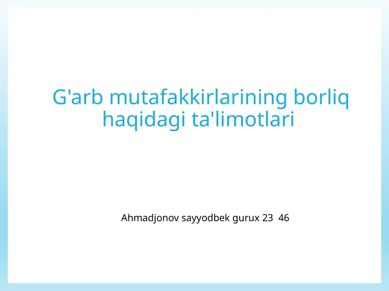 Product slide 1