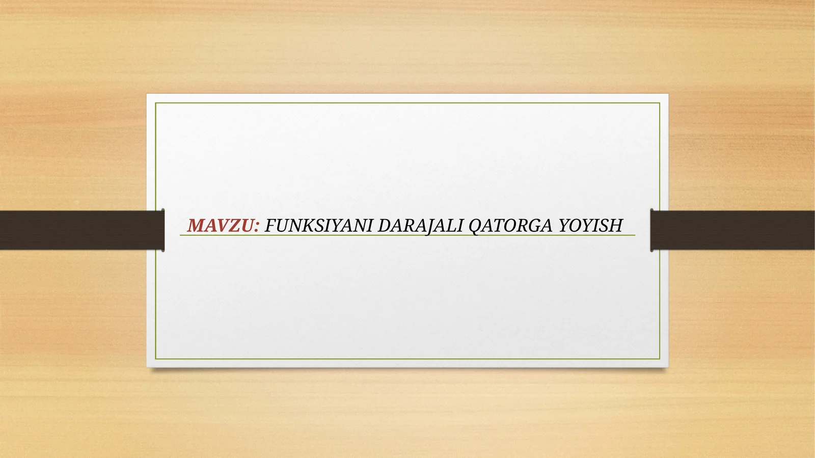 Product slide 1