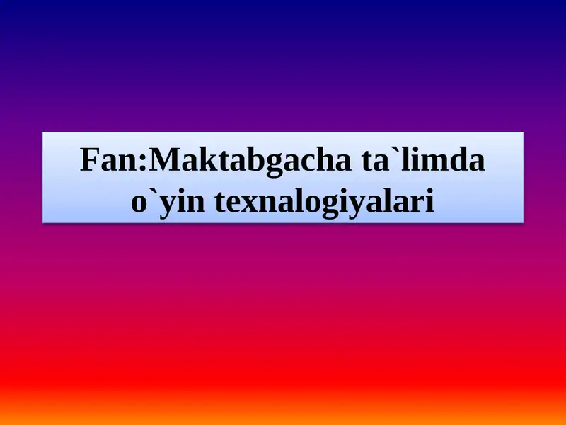 Product slide 1