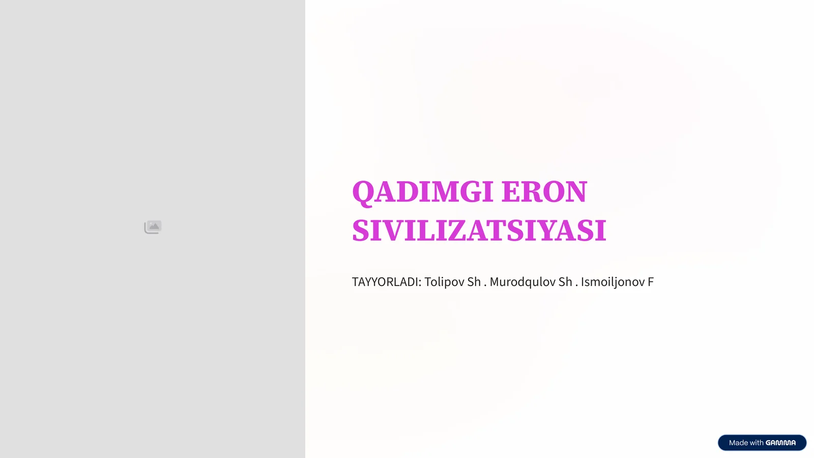 Product slide 1