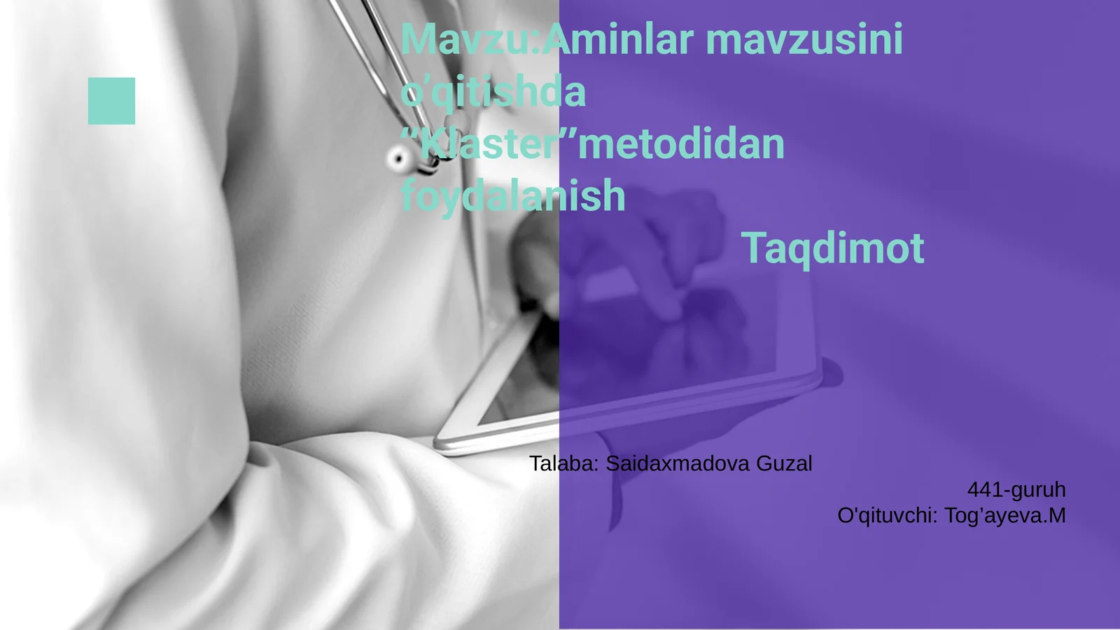 Product slide 1