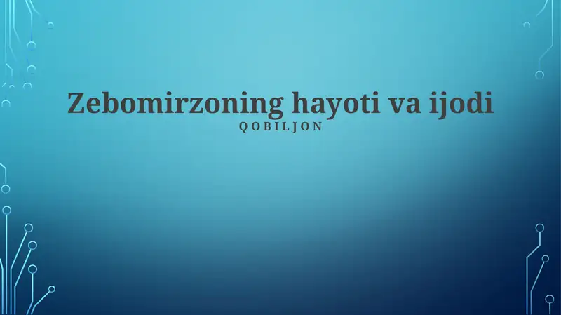 Product slide 1