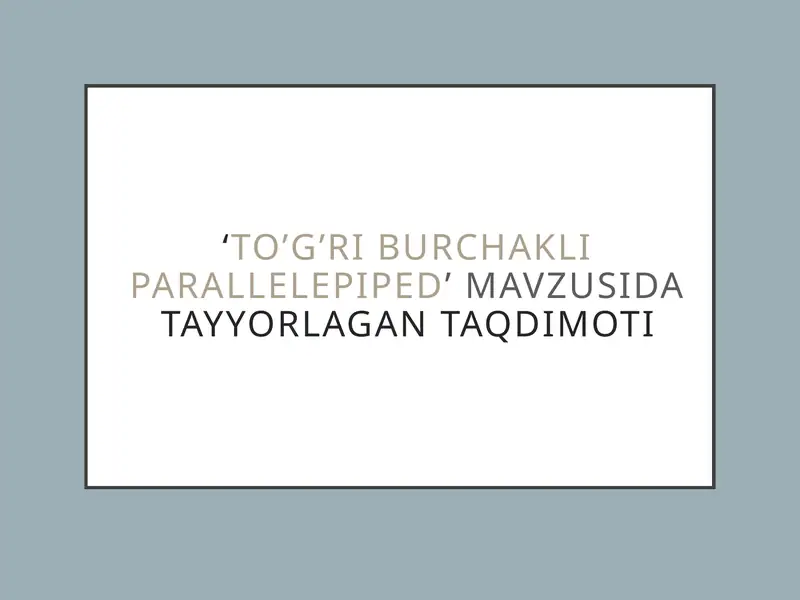 Product slide 1