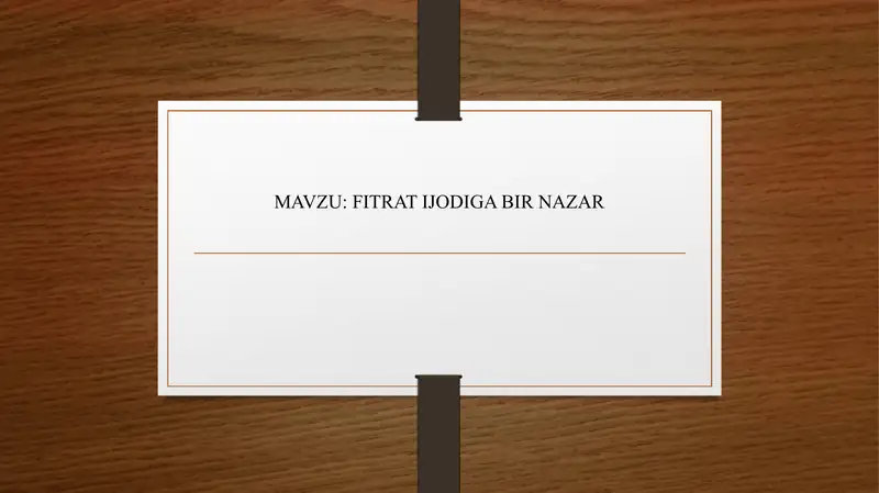 Product slide 1