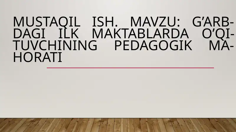 Product slide 1