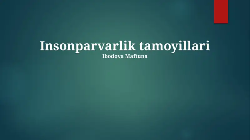 Product slide 1
