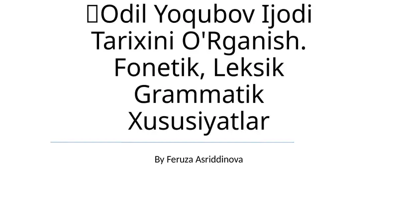 Product slide 1