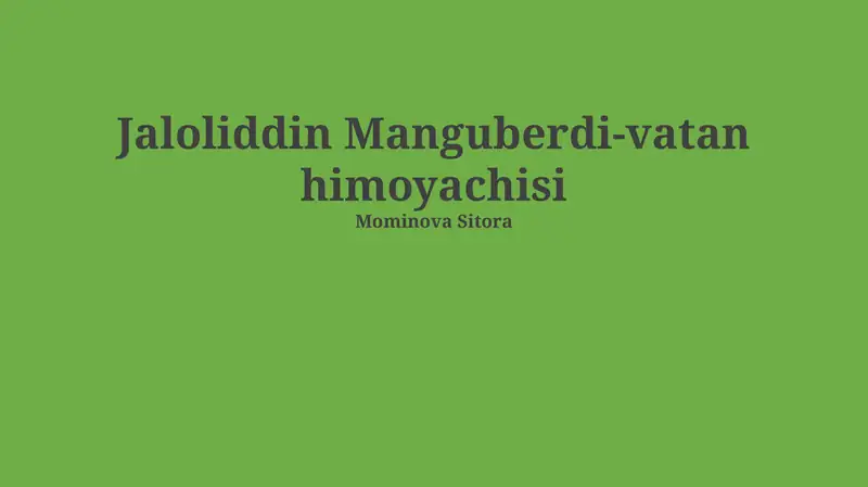 Product slide 1