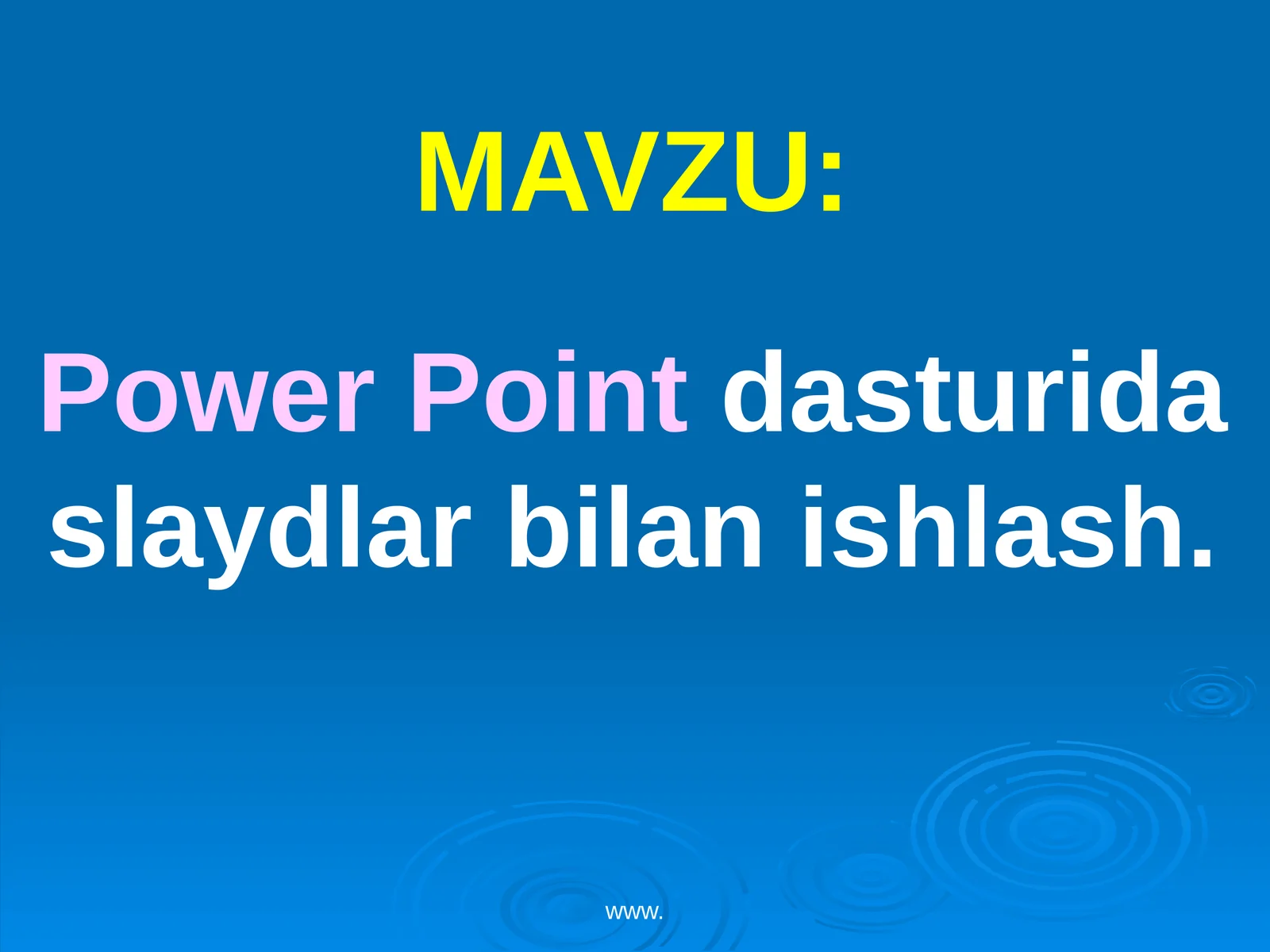 Product slide 1